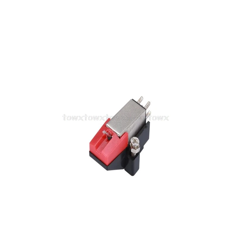 Phonograph Turntable Dual Moving Magnet Stereo Vinyl Record Player Stylus Needle D10 19 Dropship