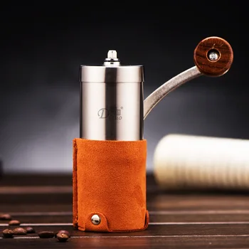 

Manual Coffee Beans Grinding Machine Hand Manual Wooden Burr Mill Crusher Grinder Vintage Style Hand Grinder