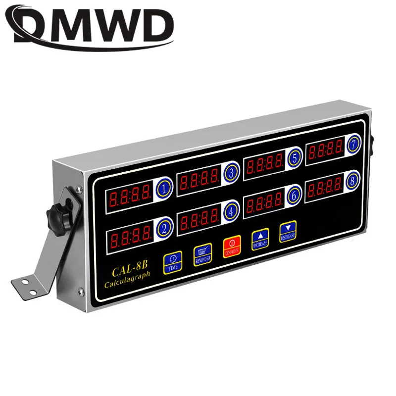 Commercial kitchen timer 8 channel digital button for restaurant
