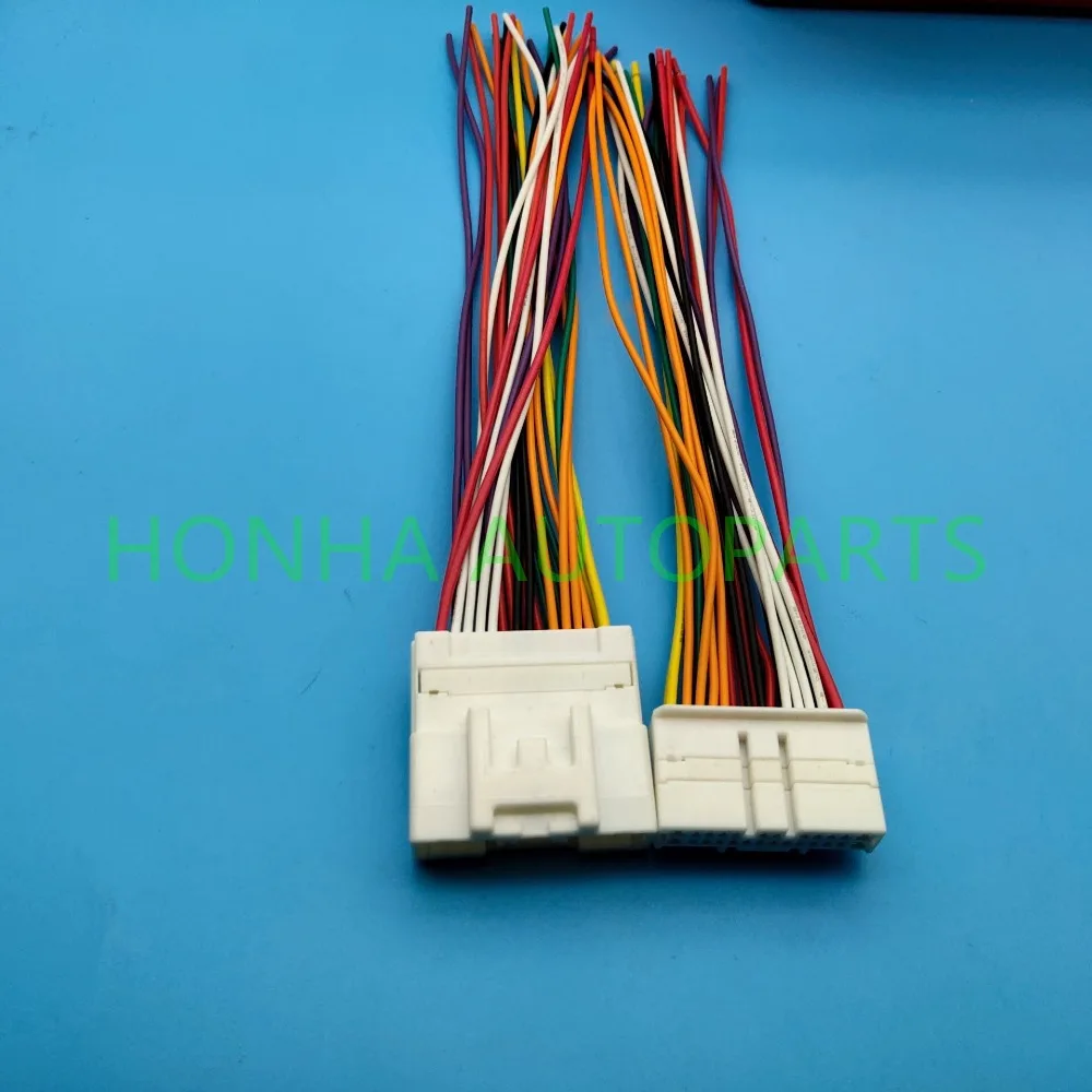 

Free shipping 90980-12771 90980-12770 1 pcs 26 pin male/female car Door-to-body connection extension connector wire harness