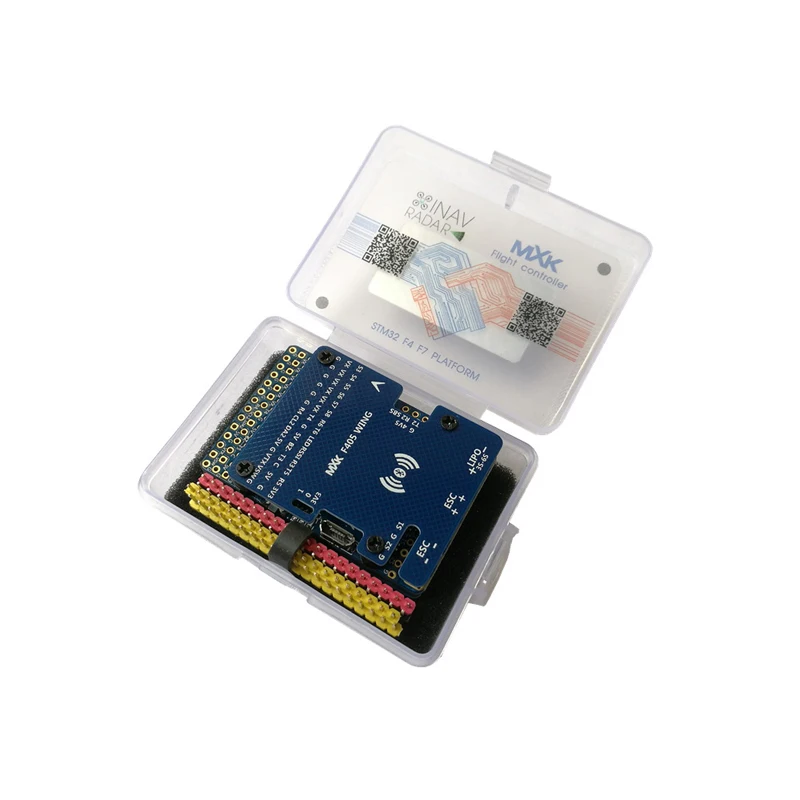 1 шт. F405-wing INAV полета Управление F4+ OSD встроенным Bluetooth PDB APM 6-ти канальный Servo Выход BEC Запчасти для летательных аппаратов - Цвет: F405 Wing