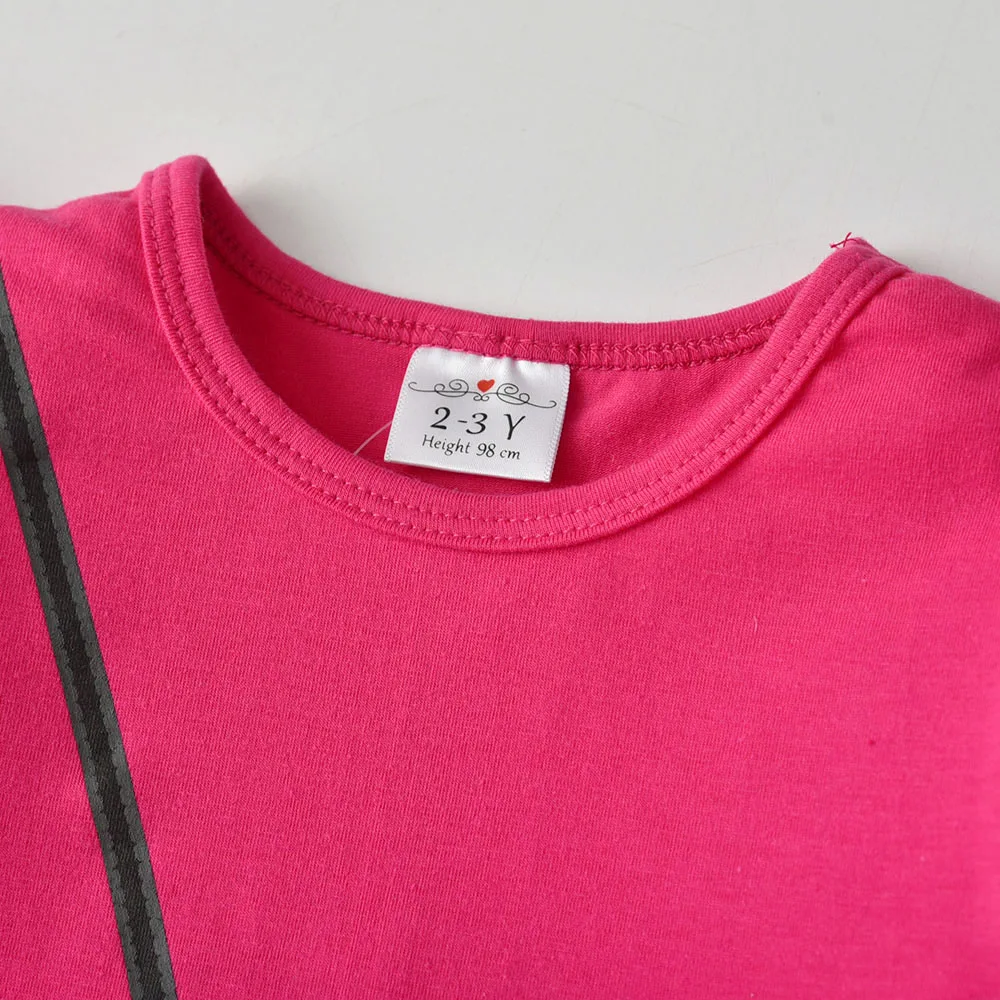 VIKITA Toddler Dresses for Girl Clothes Kids Cotton Casual Princess Dress Sequins Kids Dresses Children Clothing Baby Girl Dress