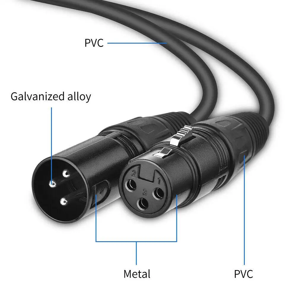 Микрофонный кабель XLR соединительный кабель папа-мама Удлинительный микрофонный кабель R10