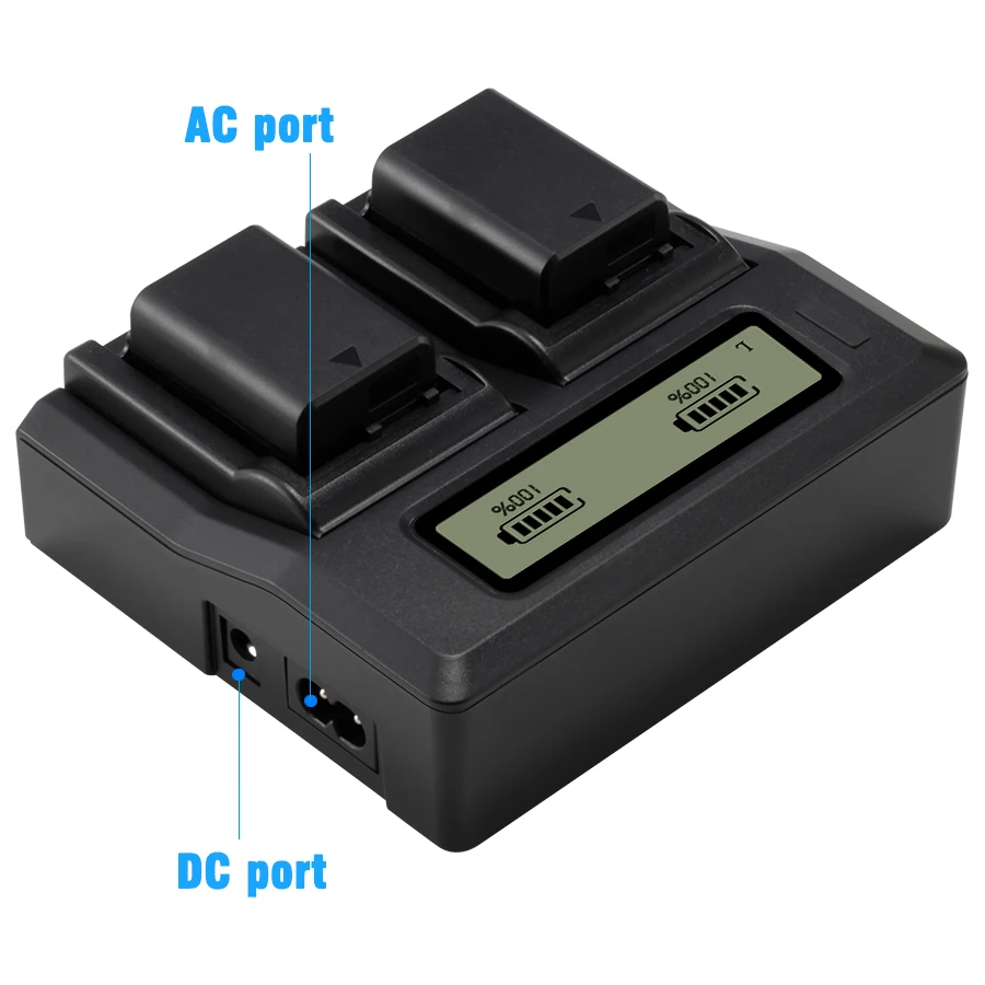 NP-FW50 NP FW50 NPFW50 цифровой батарейный блок 2100 мА/ч+, ЖК-дисплей USB Dual Зарядное устройство для sony NEX-3 a7R Alpha a6500 a6300 a6000 a5000 a3000