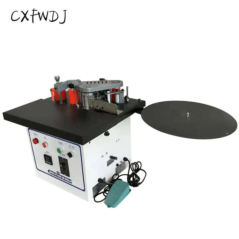 Mini Edge Sealing Machine Woodworking Machinery Fully Automatic  Furniture Cupboard Wooden Door Woodworking Edge Sealing Machine