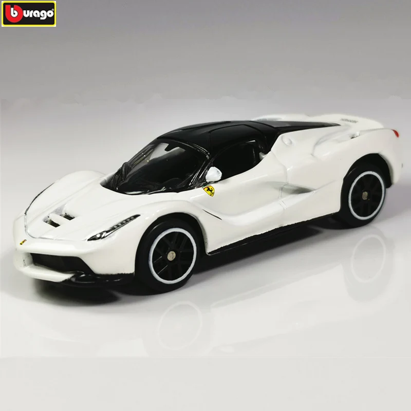 Bburago 1: 64 Ferrari 488GTB модельная форма автомобиля-легкоплавкий Металл Модель Детская игрушка бойфренд подарок имитация сплава коллекция автомобилей - Цвет: LA