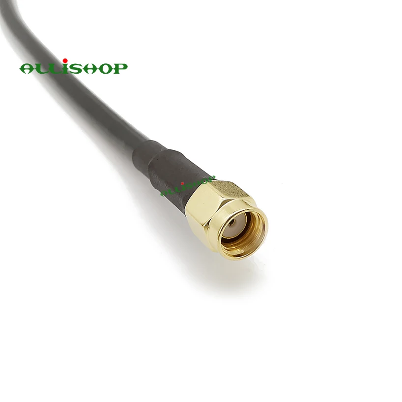 LMR195 RP SMA штекер к RP SMA Мужской с низкой потерей pigtail фидерная линия разъем для 4G LTE маршрутизатор сотовый телефон усилитель сигнала