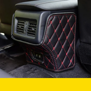 

Car Rear Seat Anti-Kick Pad Rear Seats Cover Back Armrest Protection Mat For Toyota Camry 2018 2019 2020 Car Accessories