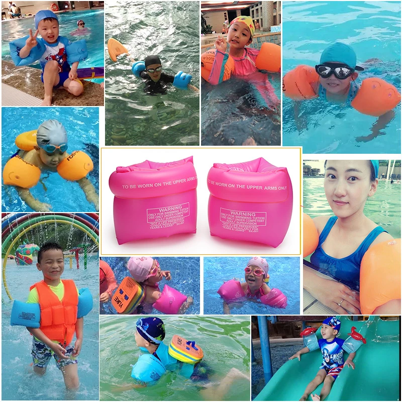 Arm Floaties Inflatable Swim Arm Bands 