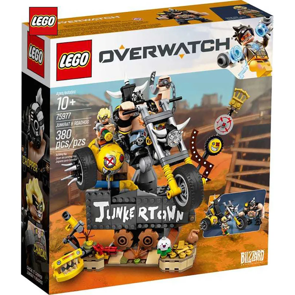 Лего блоков Overwatch Junkrat и Roadhog 75997 380 шт/pzs-10years старый для детей на день рождения или