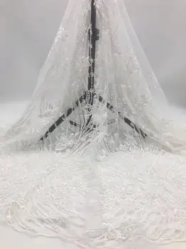 

embroidered net lace fabric with beautiful french women tulle lace J-586818 for wedding party dress