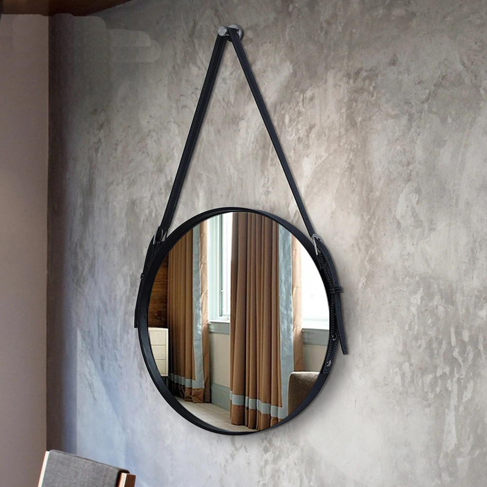 Belt Bath Mirror Wall Hanging Decorative Mirror Hotel Bathroom Mirror Restaurant Wall Art Round Hanging Mirror Wx8281346 Bath Mirrors Aliexpress Belt Bath Mirror Wall Hanging Decorative Mirror Hotel Bathroom Mirror Restaurant Wall Art Round Hanging Mirror Wx8281346 Bath Mirrors Aliexpress