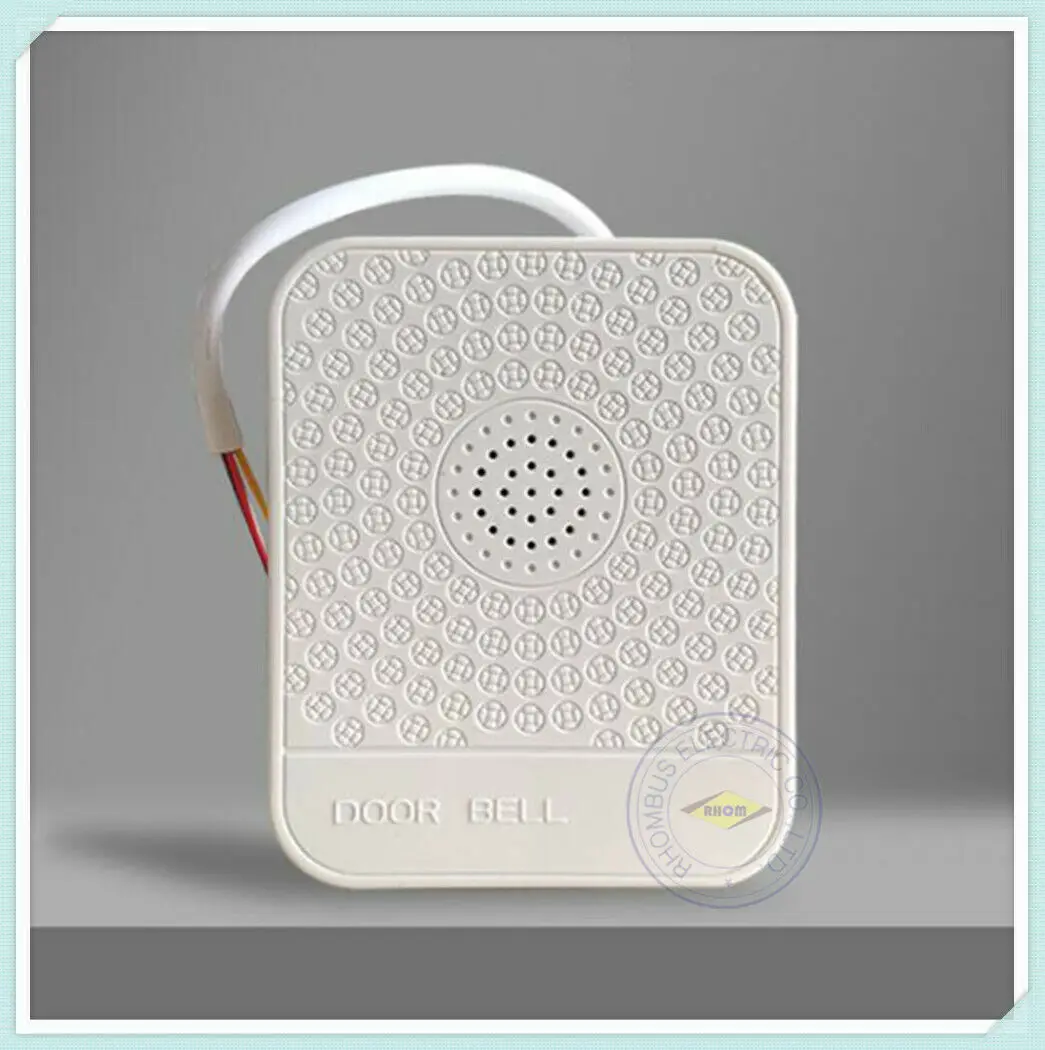 

12V BUZZ wired doorbell/door access control system supporting/no install battery