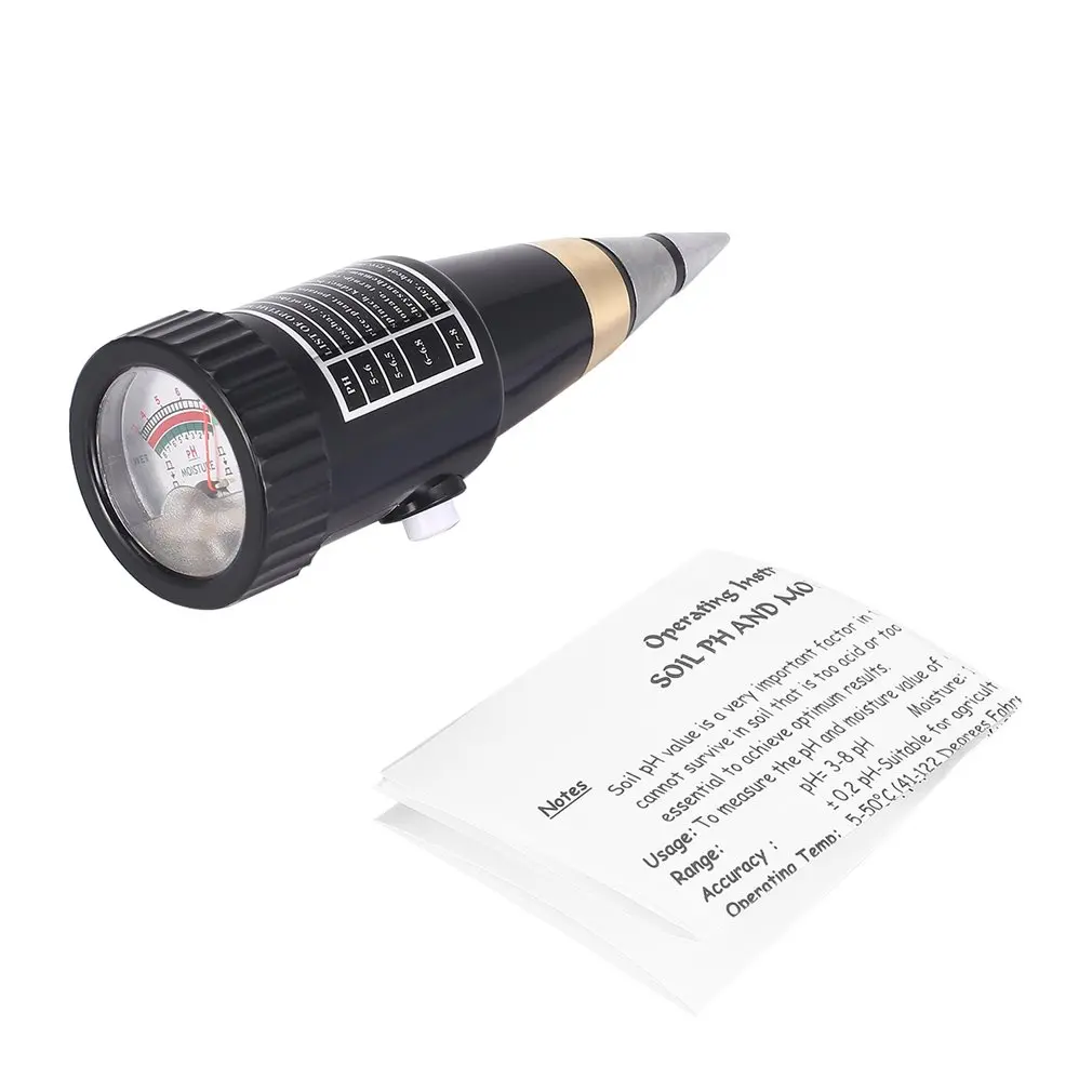 

Soil PH Meter Tester Probe Soil Tester PH Moisture Meter Measurement Analysis for Garden Plant Flower PH Detector