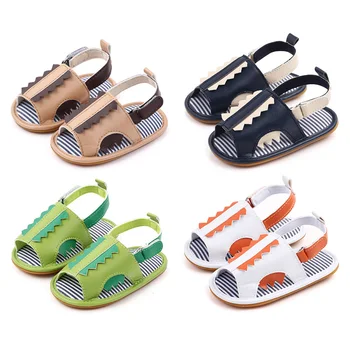 

Toddler Sandals Newborn Infant Baby Boy PU Soft Crib Shoes Infants Anti-slip Sneaker Cute Cartoon Shoe1