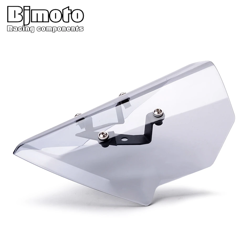 Waase For Kawasaki Z125 Z 125 Pro 2019 2020 2021 2022 Windscreen Windshield Wind Deflector Shield Screen Visor Glass - View #2