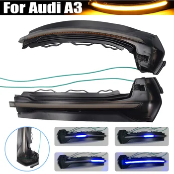 

LED Dynamic Turn Signal Blinker For Audi A3 8V 2013-2020 S3/RS3 8V 2013-2020 Sequential Side Mirror Indicator Light