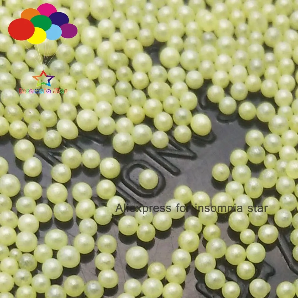 A-021 Solid yellow 12 г стеклянные тонкие 100000 шт тонкие бусины без отверстия 0,6 мм-1 мм бусины для нейл Арта шарики небольшие маленькие бусины - Цвет: A-021 Solid yellow