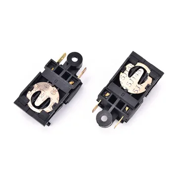 

2pcs 13A Electric Kettle Thermostat Switch 2 Pin Terminal Kitchen Appliance Parts 46x21mm