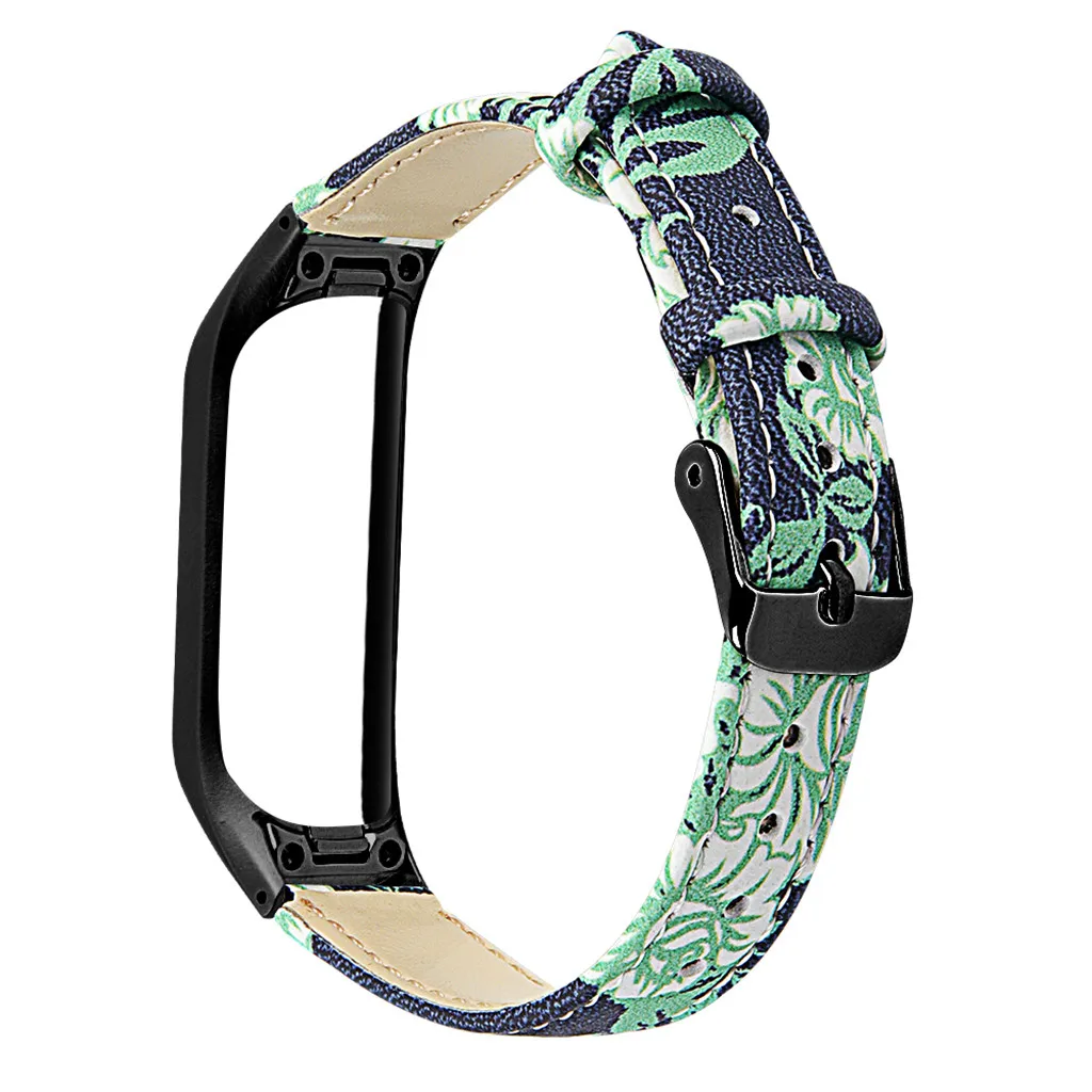 Кожаный ремешок для samsung Galaxy fit-e R375+ металлическая рамка