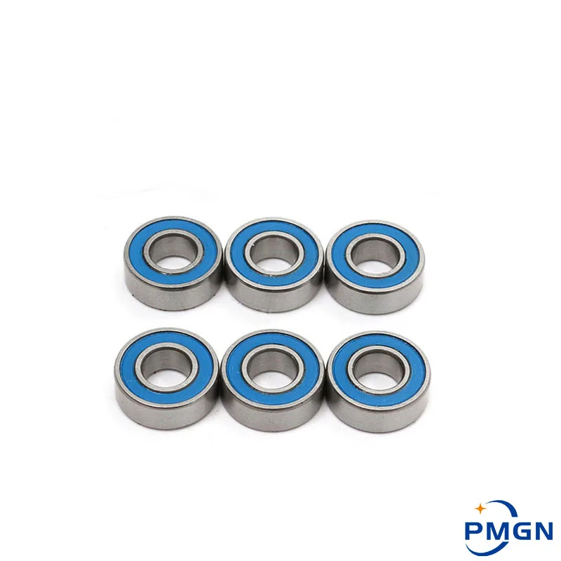 10PCS ABEC-5 MR126-2RS MR126 2RS MR126 RS MR126RS 6x12x4 mm Blue rubber sealed miniature High quality deep groove ball bearing