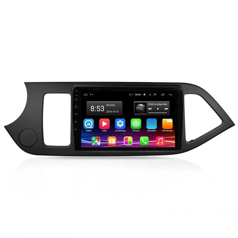 Автомобильный мультимедийный DVD плеер 9 дюймов 4G LTE Android 10 0 для KIA PICANTO Morning 2011 2012 2013