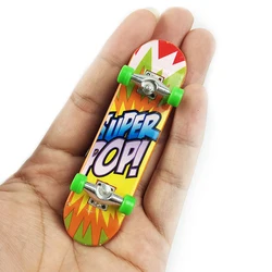 Impressão inovadora profissional liga suporte fingerboard skate mini dedo placas de skate caminhão dedo skate para o brinquedo do miúdo