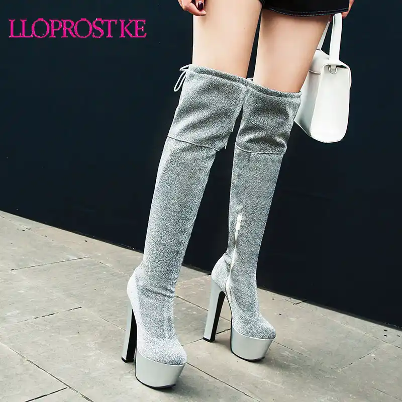 thigh high boots hot