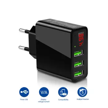 欧州規格米国標準の usb 携帯電話充電器 5V2A 電源アダプタ qc 充電ヘッド高速充電旅行充電器