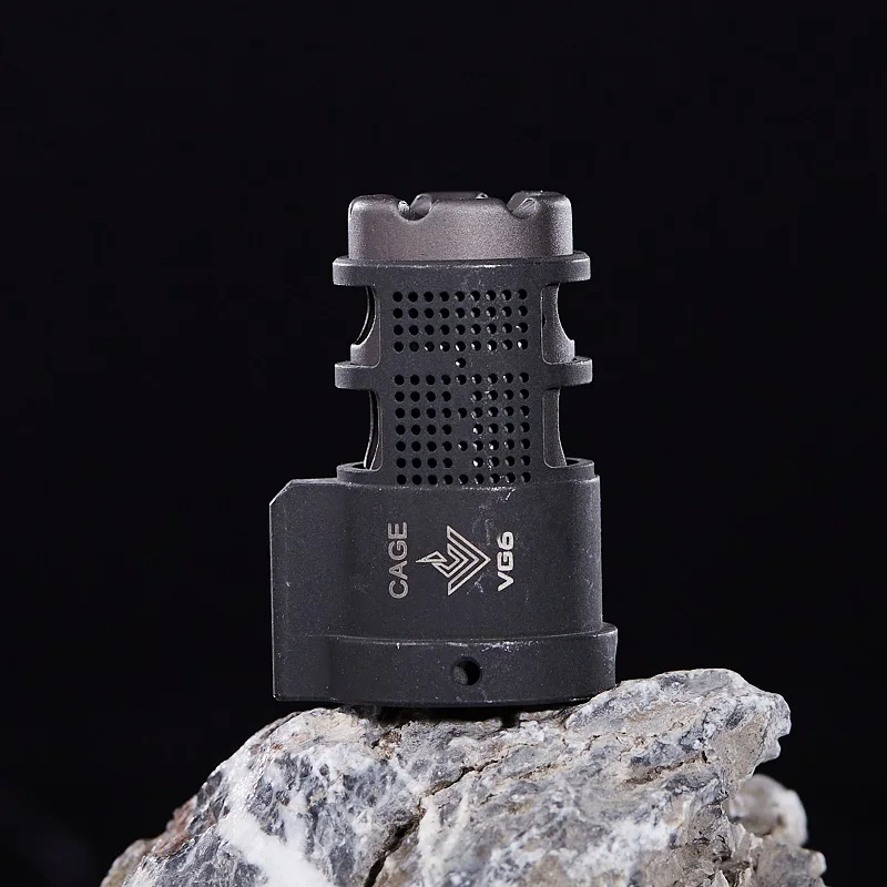 Стальная клетка VG6 с 14 мм ccw резьбой GAMMA 556 Flash Hider намордник для страйкбола AEG GBB |