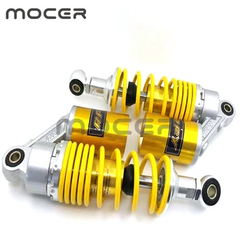 

New Pair 11" 280mm Round Ends Air Gas motorcycle Shock Absorbers Universal Fit For Honda Suzuki Kawasaki Yamaha