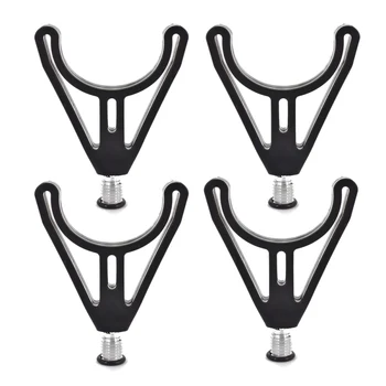 

4Pcs/Set U-shaped Fishing Rod Pole Butt Grips Rest Head Gripper U Shape Holder Tackle Tool Fishing Accessories peche 68MM Length
