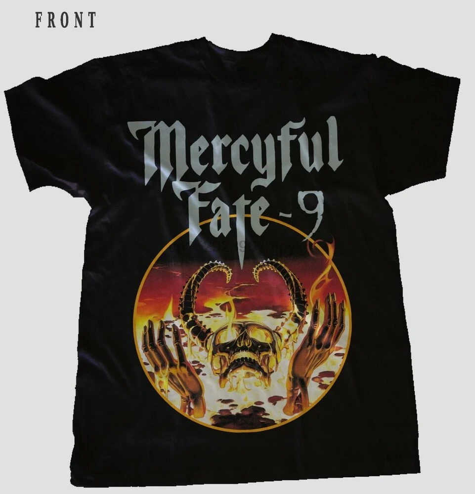 MERCYFUL FATE -9-тяжелый металлический ремешок-Bathory-Venom T_shirt размера от 6XL | Мужская одежда