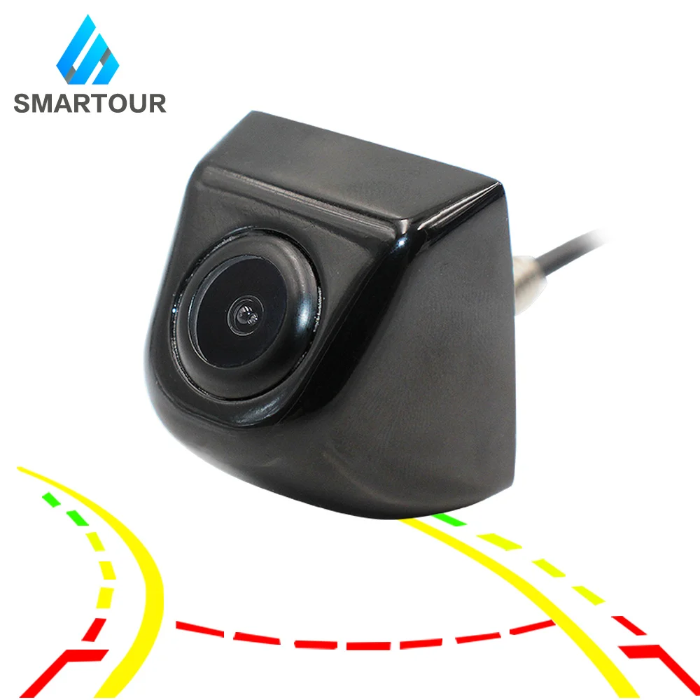 

Smartour Real 130 Degree Angle Fisheye Lens Dynamic Trajectory Parking Line Car Rear View Reverse Backup Camera For Car Monitor