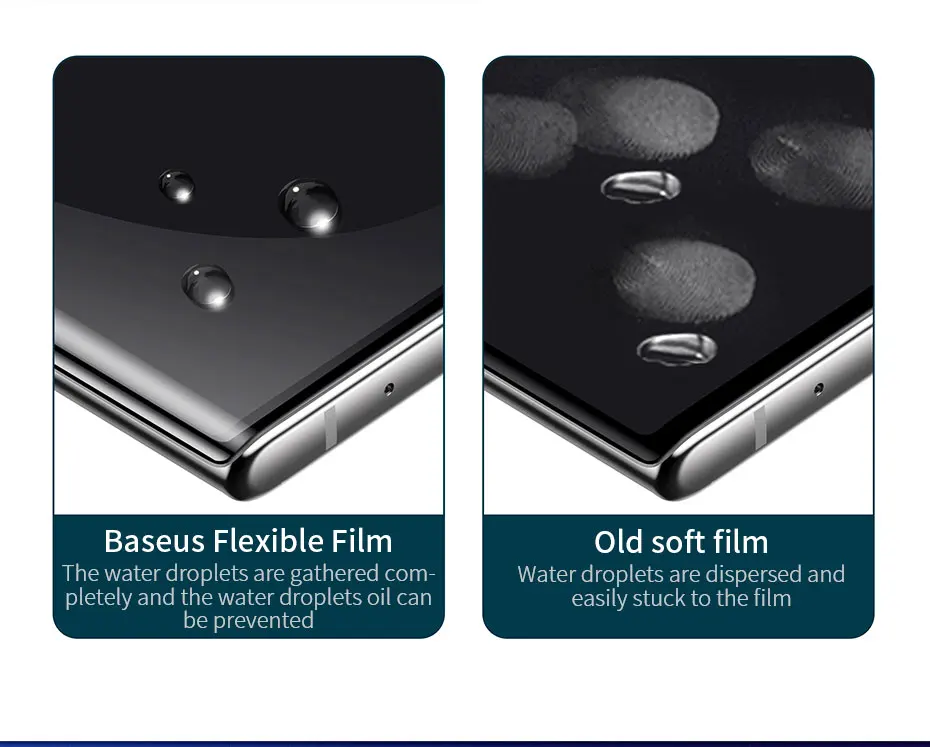 Защитная пленка Baseus для samsung Galaxy Note 10 Plus Note10, 2 шт., 0,15 ММ, защитная пленка для передней панели, стекло для Note 10