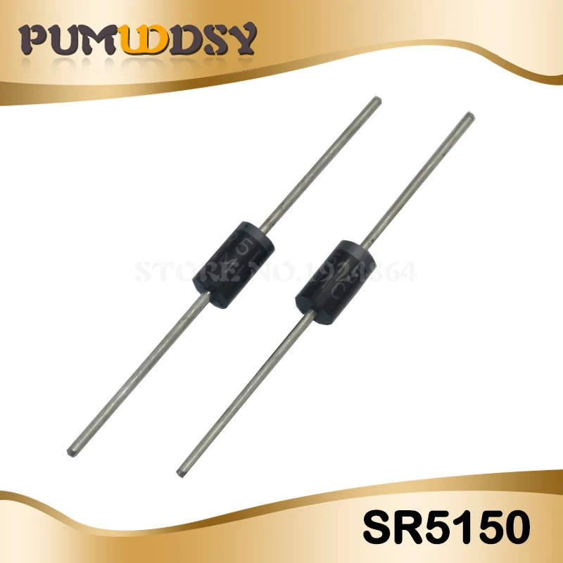 

10pcs SR5150 SB5150 MBR5150 Schottky diode 5A 150V free shippping