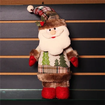 

Christmas Old Man Standing Doll Home Window Party Decoration Statue Christmas New Year Gift