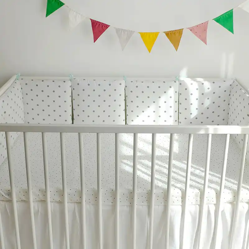 geometric cot bedding