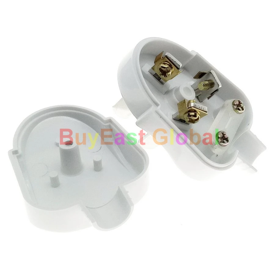 (Лот 5) Китай Ausralian 3 Pin DIY перезаряжаемая Вилка питания AC100 ~ 250 В 10A белый цвет|plug|plug