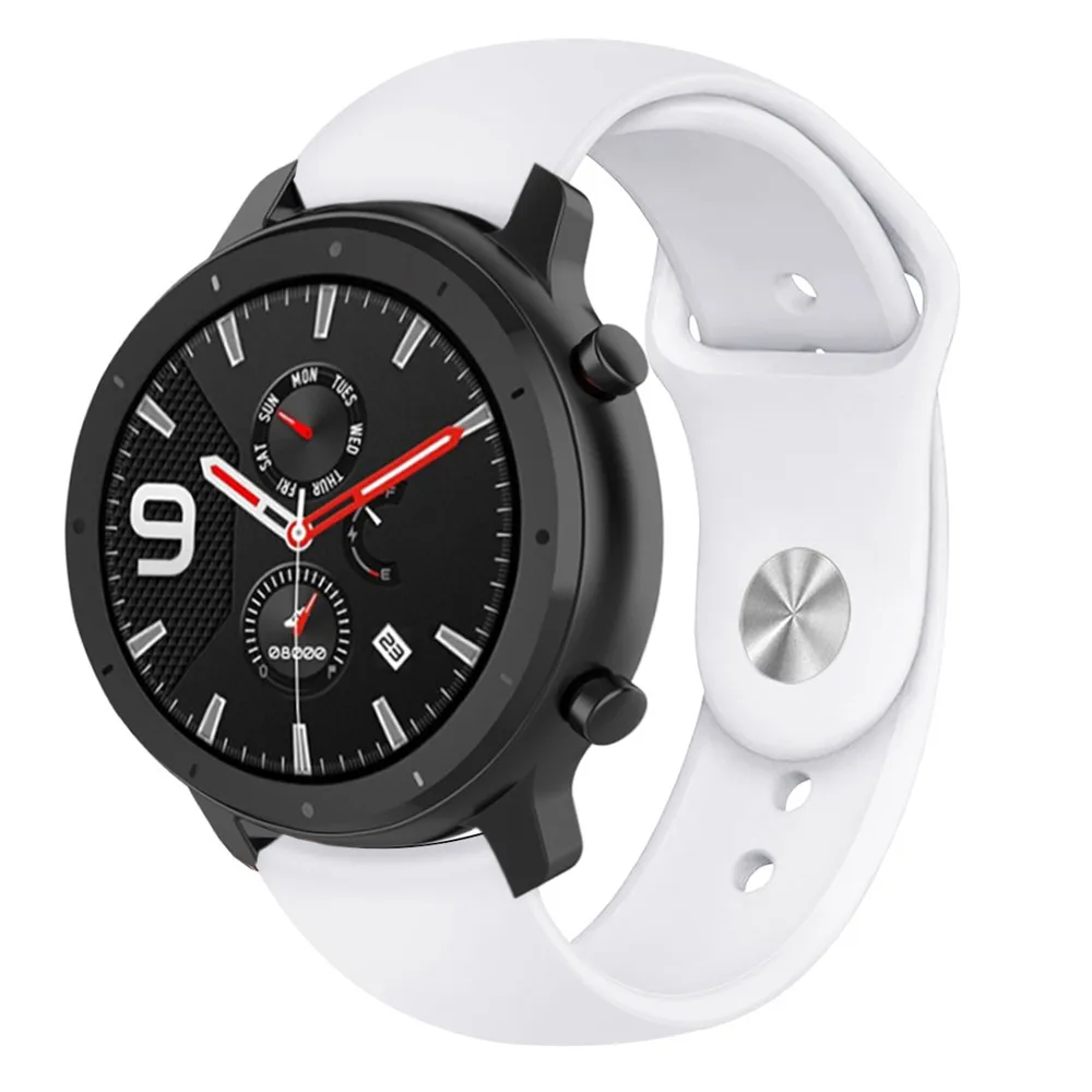 Cure color 22 мм для Huami Amazfit GTR 47 мм спортивные часы ремешок для Xiaomi huami Stratos 2 2S смарт часы браслет