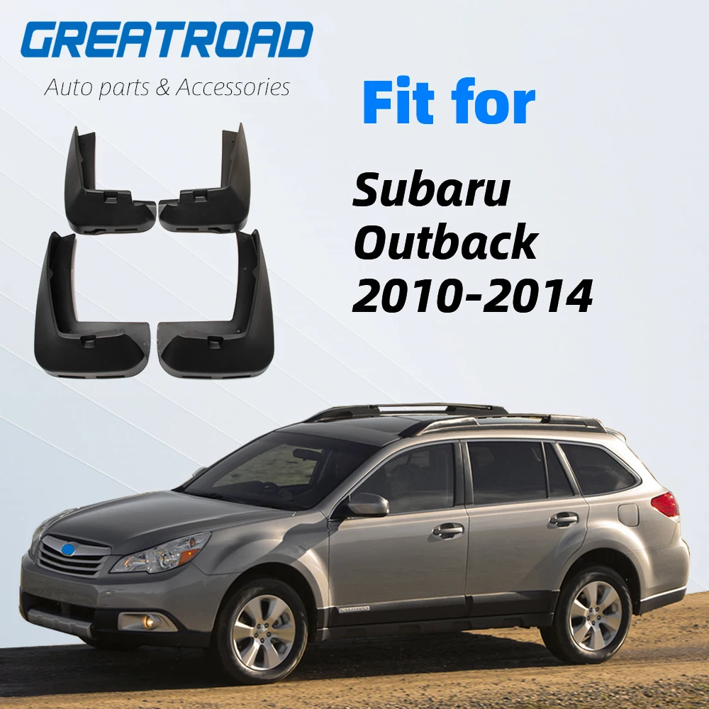 Набор автомобильных брызговиков для Subaru Outback 2010- брызговики Брызговики крыло брызговиков передний задний Стайлинг 2011 2012 13
