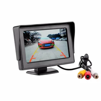 

Hot Onever 4.3 Inch Car TFT LCD Rear View Display Monitor Kit with IR Night Vision LED Car Rearview Camera CCD 170 Wide Angle