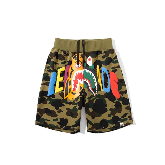 ❤️ブランドグッズ❤️ BAPE READYMADE TIGER SHARK SWEAT SHORTS www