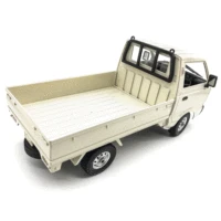 WPL D12 1/10 2WD RC Car Simulation Drift Truck Brushed 260 motor Climbing Car LED Light On-road RC Car Toys For Boys Kids Gifts 2