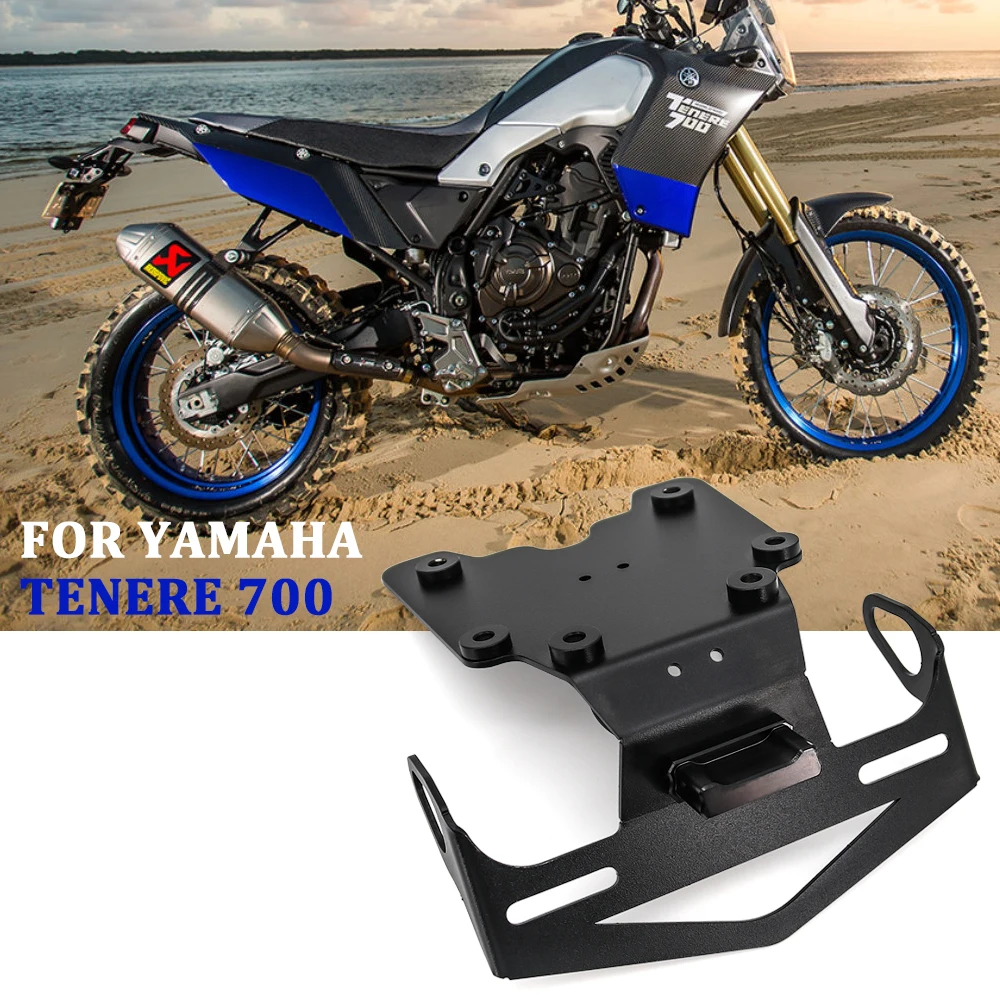

Motorcycle Rear License Plate Holder Tail Tidy LICENSE PLATE ELIMINATOR with For Yamaha TENERE 700 2019-2021