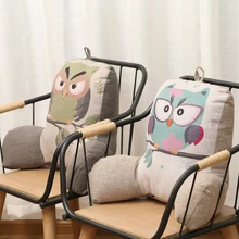 Almohada de trabajo para la oficina, cojín de cintura para asiento de maternidad, almohada para siesta, espalda más gruesa y más alta