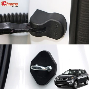 

For Toyota RAV4 2013 2014 2015 2016 2017 2018 Door Lock Cover Arm Checker Stopper Buckle Case Guard Decoration Car Accessories