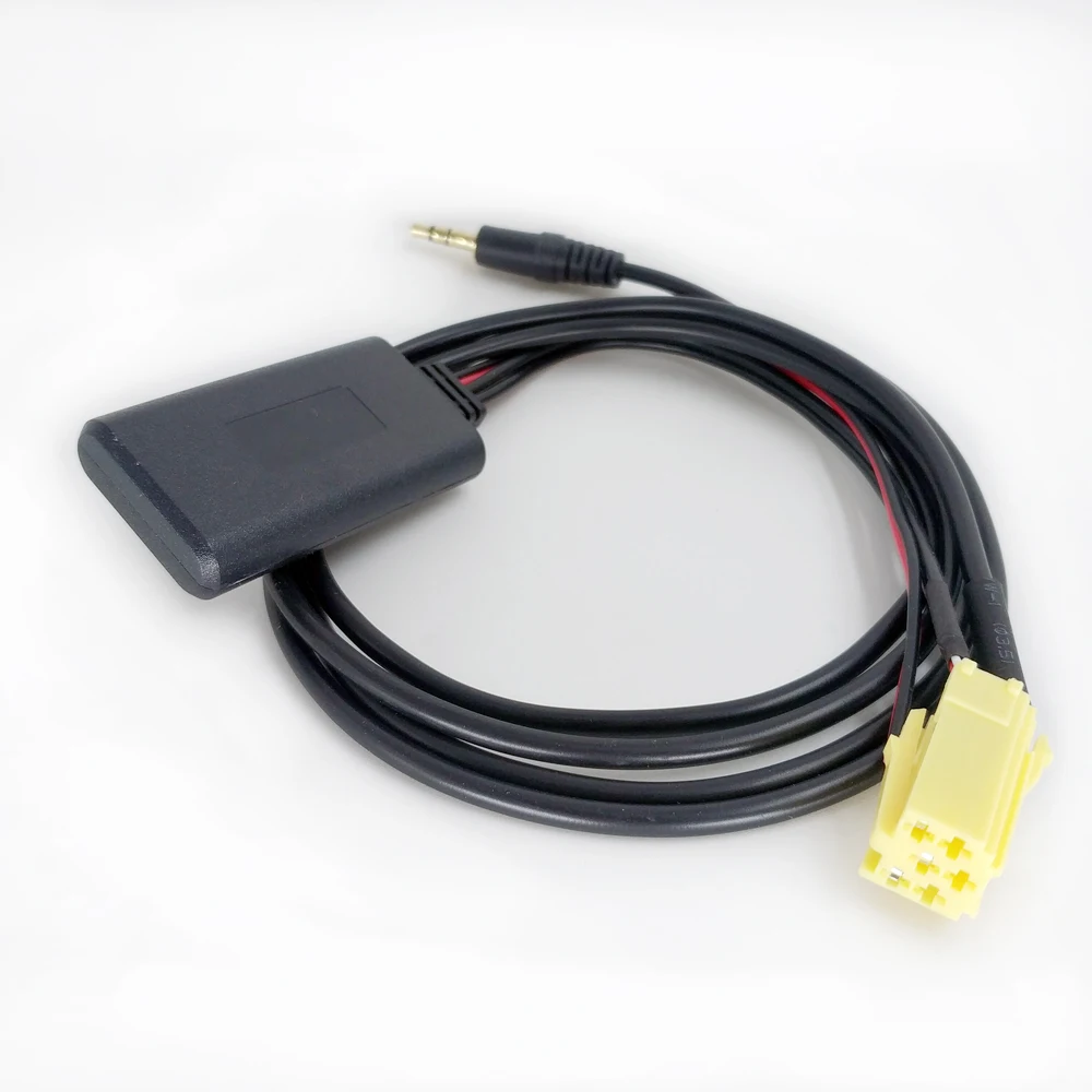 Biurlink 150 см автомобильный завод стерео 3 5 мм разъем Aux in Bluetooth кабель адаптер мини ISO