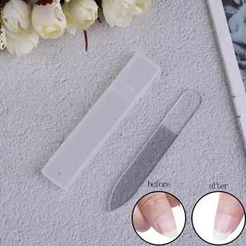 

1PCS Crystal Glass Durable Nail Buffer Gel UV Manicure Nail Art Manicure Pedicure Tool Beauty Tools Professional Nail Files