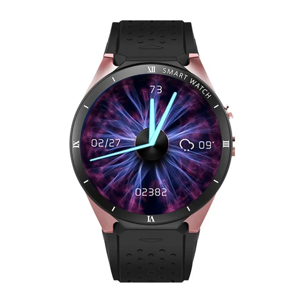 Модные круглый экран 3g спортивные умные часы с сенсорным экраном Smartband для женщин и мужчин наручные часы для Android-часы дропшиппинг - Цвет: 2